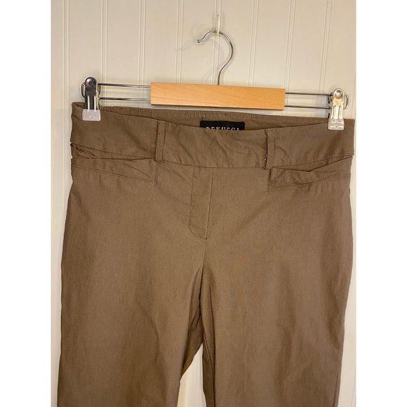 Rekucci Pull On Brown Pants Women's 10P - Picture 10 of 11
